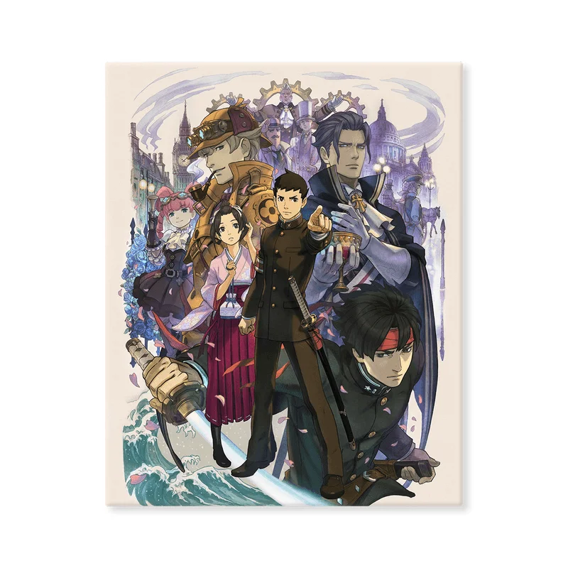 CAPCOM The Great Ace Attorney main visual CHARA FINE BOARD - The Great Ace Attorney