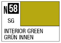 Acrysion N58 - Interior Green (Semi-Gloss/Aircraft) 1