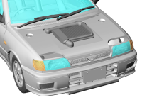 [HC47] 1:24 NISSAN PULSAR (RNN14) GTI-R 13