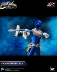 threezero Power Rangers Zeo - FigZero 1/6 Zeo Ranger III Blue - Power Rangers - photo 2