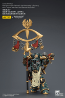 Sons of Horus Maloghurst the Twisted, the Warmaster's Equerry with Legion Standard and Banestrike Bolter 17