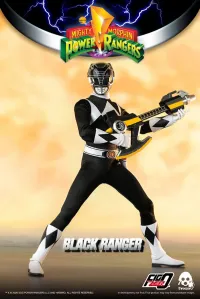 threezero Mighty Morphin Power Rangers - FigZero 1/6 Black Ranger - Power Rangers - photo 2