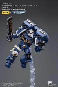 JOYTOY Ultramarines Vanguard Veteran with Chainsword and Bolt Pistol - Warhammer 40K - photo 9