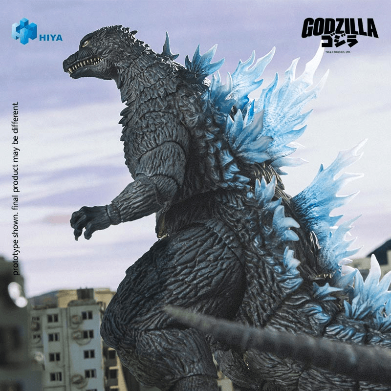 HIYA Exquisite Basic Series None Scale 7 Inch Godzilla AGAINST MECHAGODZILLA Heat Ray Godzilla Action Figure