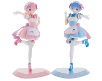 TENITOL Yumekawa Maid Rem & Ram: Set With Bonus 2