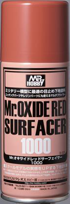 Mr Oxide Red Surfacer Spray 1000 1