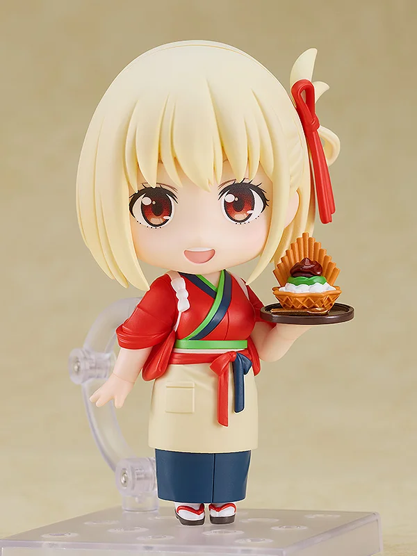 GOOD SMILE COMPANY Nendoroid Chisato Nishikigi: Cafe LycoReco Uniform Ver. - Lycoris Recoil