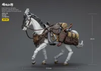 JOYTOY Dark Source JiangHu Northern Hanland Empire White Feather Armored Horse - JOYTOY Original Series - photo 6