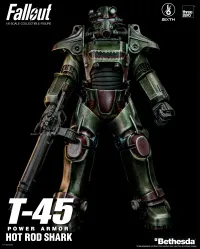 threezero 1/6 T-45 Hot Rod Shark Power Armor - Video Games - photo 14