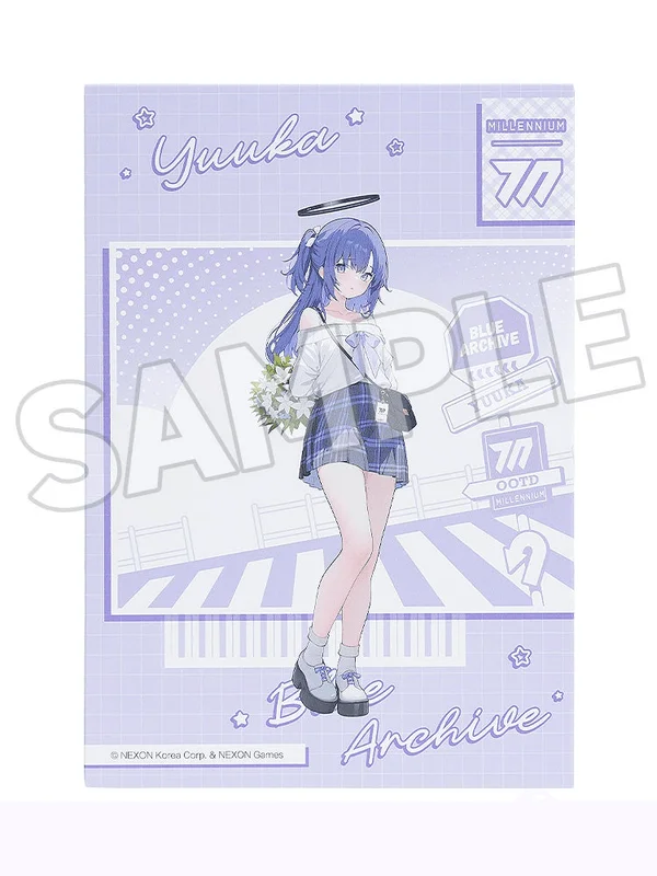 GoodSmile Moment Blue Archive Holiday Saunter Series Signature Board (YUUKA) - Blue Archive