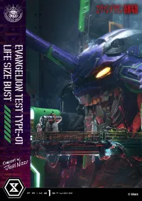 Prime 1 Studio Life Size Bust Evangelion Test Type-01 (Concept By Josh Nizzi) Bonus Version - Neon Genesis Evangelion - photo 3
