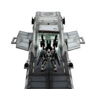 Realistic Model Series： MOBILE SUIT GUNDAM UNICORN （1／144 HG series） Nahel Argama catapult deck（UC ver.） 1