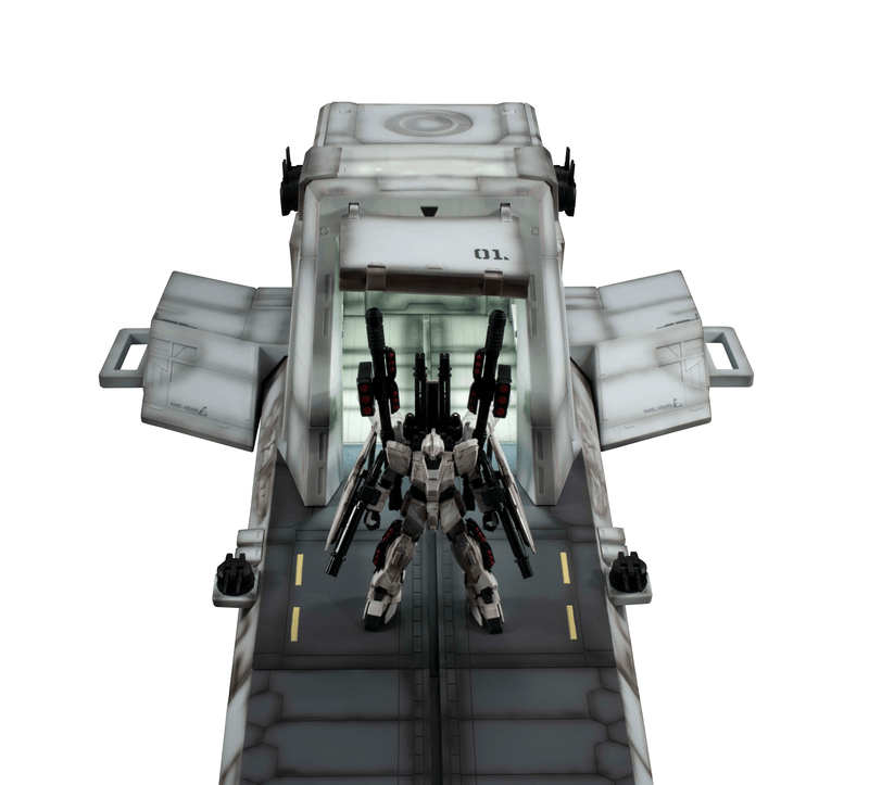 Realistic Model Series： MOBILE SUIT GUNDAM UNICORN （1／144 HG series） Nahel Argama catapult deck（UC ver.）
