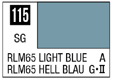 Mr. Color 115 - RLM65 Light Blue (Semi-Gloss/Aircraft)
