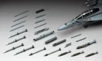 Hasegawa [X48-17] 1:48 AIRCRAFT WEAPONS E : U.S. AIR-TO-AIR MISSILES & TARGET PODS - Kit Accessories - photo 2