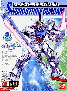 BANDAI HOBBY No Grade 1/144 Sword Strike Gundam - Mobile Suit Gundam SEED