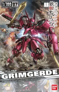 BANDAI HOBBY Orphans 1/100 Grimgerde - Mobile Suit Gundam: Iron-Blooded Orphans - photo 1
