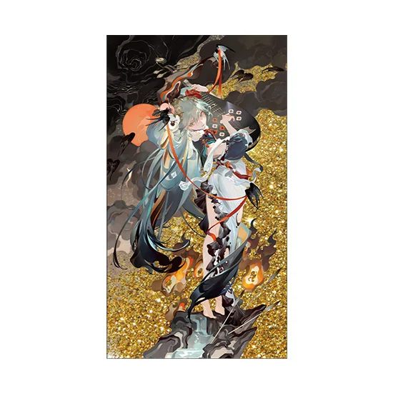GOOD SMILE COMPANY Hatsune Miku Glitter Acrylic Block: Shimian Maifu Ver. - Hatsune Miku