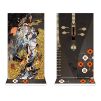 Hatsune Miku Big Glitter Acrylic Block: Shimian Maifu Ver. 1