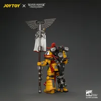 Imperial Fists Herald Consul with Standard and Bolt Pistol