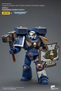 JOYTOY Ultramarines Vanguard Veteran with Thunder Hammer and Storm Shield - Warhammer 40K - photo 7