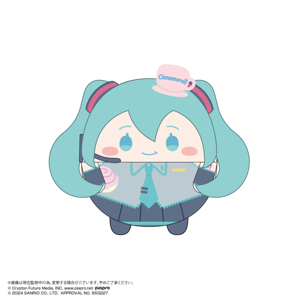 Hatsune miku×Cinnamoroll FUWA KORORIN BIG 2 (ITEM F)