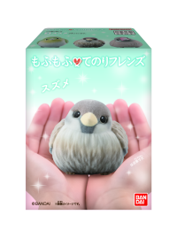 Flocked Tenori Friends 1 - Birds, Bandai Shokugan Tenori Friends (BOX) 17