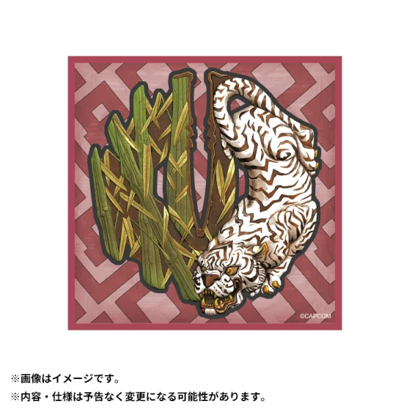 CAPCOM rubber coaster Tsuba Guard: Byakko's Claws - Video Games