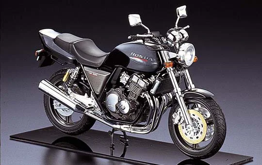 Aoshima [NAKED BIKE #009] 1/12 HONDA CB400SF(BLACK) (HONDA) - Scale Kits