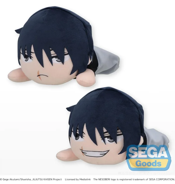 SEGA NESOBERI (Lay-Down) "Jujutsu Kaisen" Kaigyoku/Gyokusetsu M Plush "Toji Fushiguro" - Jujutsu Kaisen