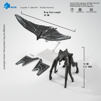 None Scale 6 Inch Godzilla 2014 Male & Female Muto Set Action Figure 8