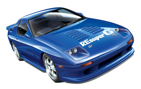 S-PACKAGE Ver.R: 1/24 FC3S RX-7 LATE Ver. RE AMEMIYA FULL AERO Ver.