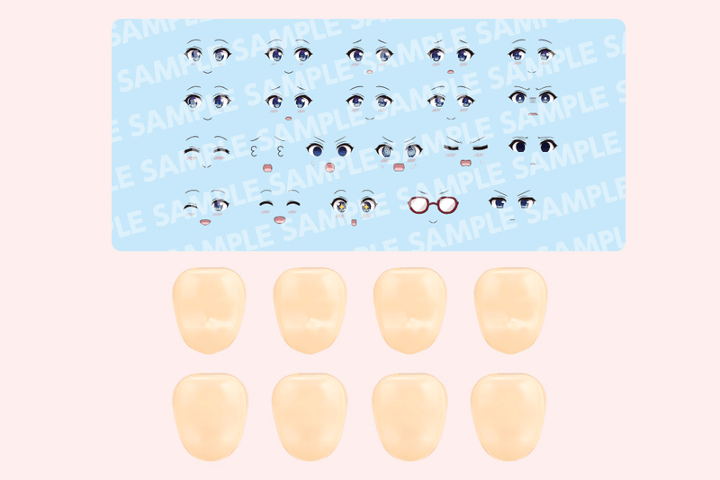 CUSTOMIZED FACE & DECAL SET Vol.9 [DESIGNED BY RAGHO FOR KOYOMI TAKANASHI A]