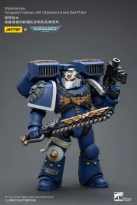 JOYTOY Ultramarines Vanguard Veteran with Chainsword and Bolt Pistol - Warhammer 40K - photo 5
