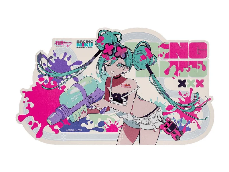 GoodSmile Moment Hatsune Miku: Racing Ver. 2025 Sticker D - Hatsune Miku