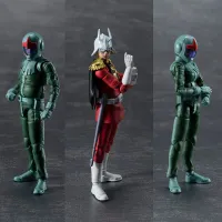 MegaHouse Principality of Zeon Army Soldier 04-06 (Normal Suit Soldier & Char Aznable) - Mobile Suit Gundam - photo 1