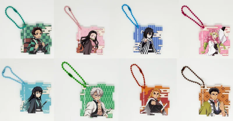 PUREMIND Demon Slayer - Stained Glass Effect Puzzle Charm - Demon Slayer: Kimetsu no Yaiba