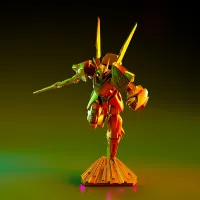 Max Factory PLAMAX MF-73 minimum factory Layzner & Zakaal: SPT Color Ver. - BLUE COMET SPT LAYZNER - photo 2
