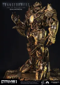 Prime 1 Studio Museum Masterline Transformers: Age of Extinction (Film) Galvatron Gold Version - Transformers - photo 14