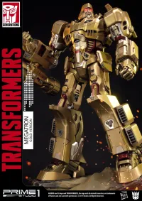 Prime 1 Studio Premium Masterline Transformers: Generation 1 Megatron Gold Version - Transformers - photo 8