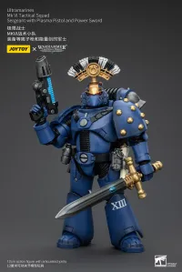JOYTOY Ultramarines MK VI Tactical Squad Sergeant with Plasma Pistol and Power Sword - Warhammer 40K - photo 5