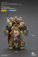 Death Guard Deathshroud Terminator Champion with Manreaper and Plaguespurter Gauntlets 10