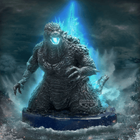 GODZILLA MINUS ONE ART VIGNETTE GODZILLA(2023) Atomic Breath Image ver. 5