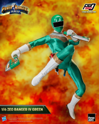Power Rangers Zeo - FigZero 1/6 Zeo Ranger IV Green 11