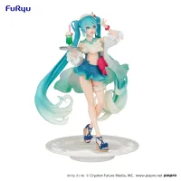 FuRyu Hatsune Miku Exceed Creative Figure - Hatsune Miku SweetSweets Series Melon Soda Float- - Hatsune Miku - photo 4