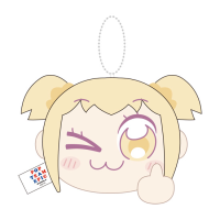 Pop Team Epic Guruguru Plushie Keychain Popuko 1
