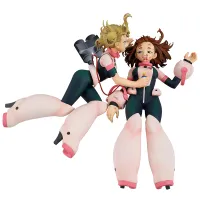 BANDAI Ochaco Uraraka vs Himiko Toga (On Top of Happiness) My Hero Academia, Ichibansho Revible Moment Figure - My Hero Academia - photo 4