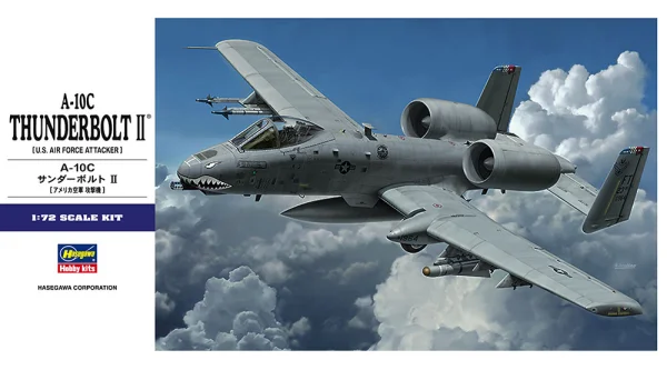 Hasegawa [E43] 1:72 A-10C THUNDERBOLT II - Scale Kits