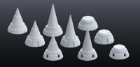 BUILDERS PARTS HD 1/144 MS SPIKE 01 2