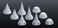 BANDAI HOBBY BUILDERS PARTS HD 1/144 MS SPIKE 01 - Kit Accessories - photo 2